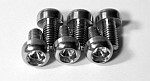 6 pc Titanium Bicycle Rotor Bolt Set